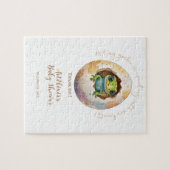 かわいいかわいいゲッコリザードエッグベビーシャワー ジグソーパズル (横)