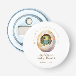 かわいいかわいいゲッコリザードエッグベビーシャワー 栓抜き