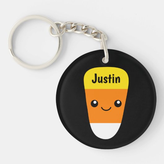 かわいいかわいいコーンキャンディースイーツキーチェーン キーホルダー (正面)