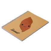 かわいいかわいいサツマイモ ノートブック (左側)