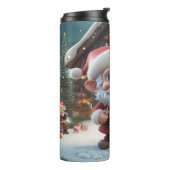 かわいいかわいいサンタ タンブラー (回転左)