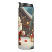 かわいいかわいいサンタ タンブラー (回転右)