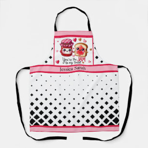 かわいいかわいいジャム&トースト エプロン