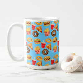 かわいいかわいいジャンクフード コーヒーマグカップ