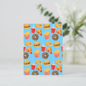 かわいいかわいいジャンクフード ポストカード (スタンド正面)