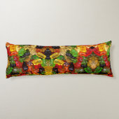 かわいいかわいいスイーツカラフルキャンディベアのグミ ボディピロー (裏面)