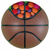 かわいいかわいいスイーツ虹の色チョコレートキャンディ バスケットボール (右)