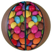 かわいいかわいいスイーツ虹の色チョコレートキャンディ バスケットボール (縦)