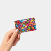 かわいいかわいいスイーツ虹の色チョコレートキャンディ バッジ (手持ち)