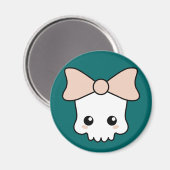 かわいいかわいいスカル マグネット (正面/裏面)