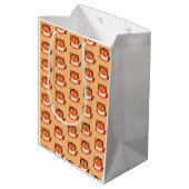 かわいいかわいいスタイルトラ抱き枕 ミディアムペーパーバッグ (裏面アングル)