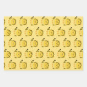 かわいいかわいいスタイルヒョウ包装紙 ラッピングペーパーシート (正面)