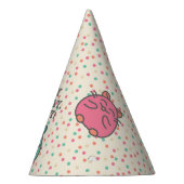 かわいいかわいいスタイルマンガハムスターパーソナライズされた パーティーハット (右)