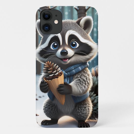 かわいいかわいいスタイルラクーンとパインクリームコーン Case-Mate iPhoneケース (裏面)