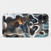 かわいいかわいいスタイルラクーンとパインクリームコーン Case-Mate iPhoneケース (裏面(横))