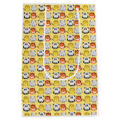 かわいいかわいいスタイル動物抱き枕 ミディアムペーパーバッグ (裏面)