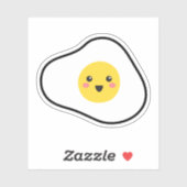 かわいいかわいいスタイル揚げ卵 シール (シート)