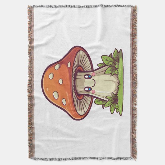 かわいいかわいいスタイル、キノコの飼育中 スローブランケット (正面縦)