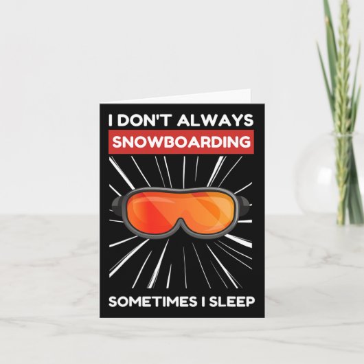 かわいいかわいいスノーボード大沢アニメかわいい日本 カード (正面)