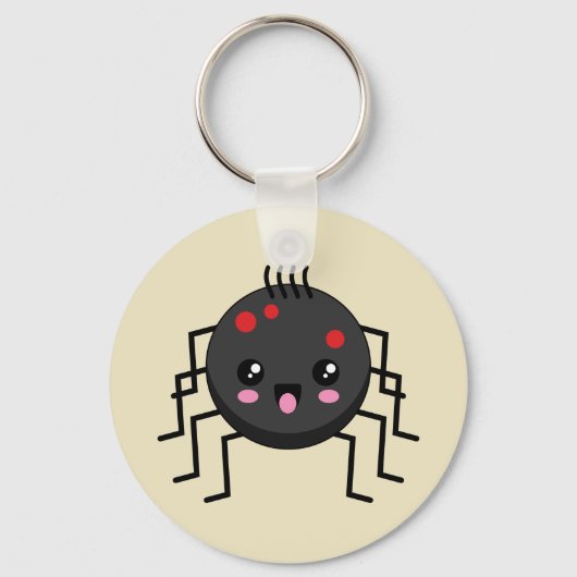 かわいいかわいいスパイダー キーホルダー (正面)