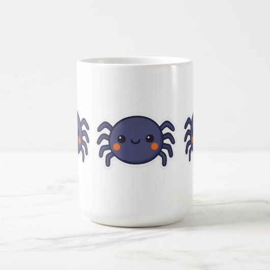 かわいいかわいいスパイダー コーヒーマグカップ (中央)