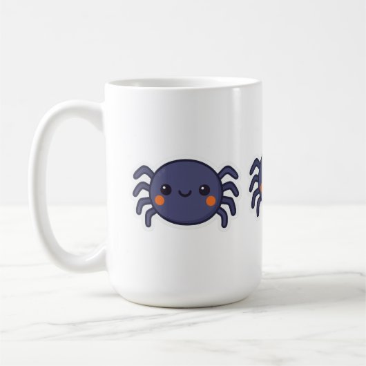 かわいいかわいいスパイダー コーヒーマグカップ (左)