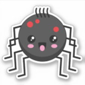 かわいいかわいいスパイダー シール (正面)