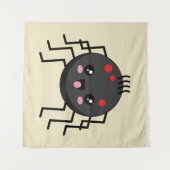 かわいいかわいいスパイダー タペストリー (正面(横))