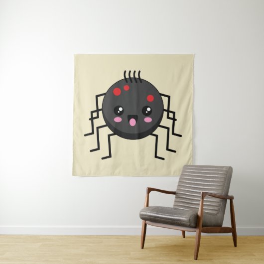 かわいいかわいいスパイダー タペストリー (インサイチュ)