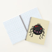 かわいいかわいいスパイダー ノートブック (内部)