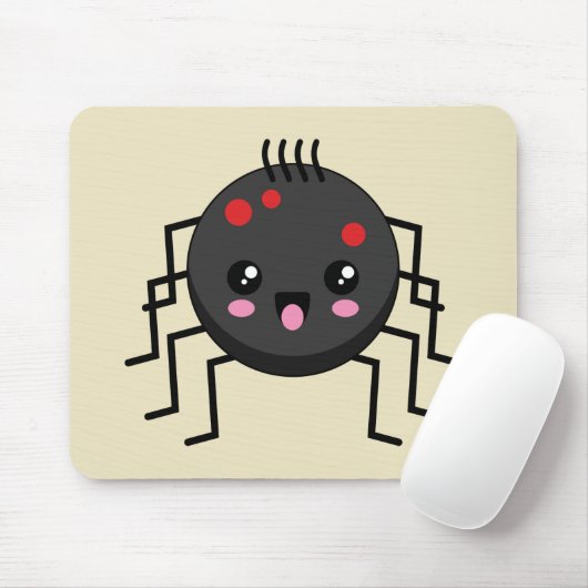 かわいいかわいいスパイダー マウスパッド (マウス)