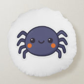 かわいいかわいいスパイダー ラウンドクッション (裏面)