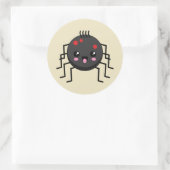 かわいいかわいいスパイダー ラウンドシール (バッグ)