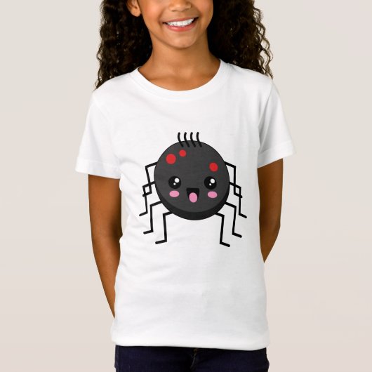 かわいいかわいいスパイダー Tシャツ (正面)
