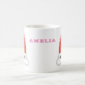 かわいいかわいいズクラウドレインボーキッドの名前 コーヒーマグカップ (中央)