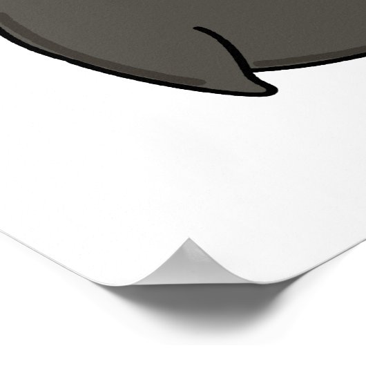 かわいいかわいいズスカンク ポスター (角)