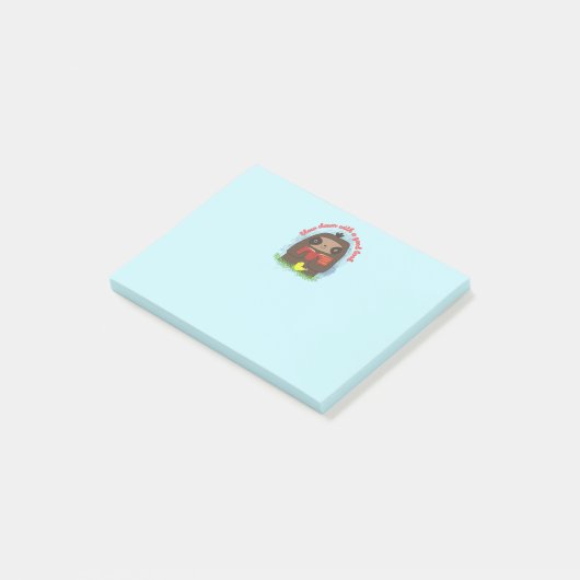 かわいいかわいいズナマケモノ好き ポストイット (アングル)