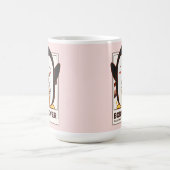 かわいいかわいいズペンギンボバ恋人 コーヒーマグカップ (中央)