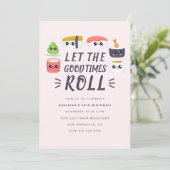 かわいいかわいいズ転がシ誕生パーティー 招待状 (スタンド正面)