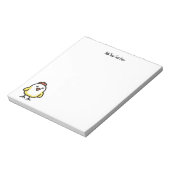 かわいいかわいいチキンシック ノートパッド (回転)