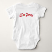 かわいいかわいいチップス&サルサ ベビーボディスーツ (裏面)