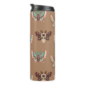 かわいいかわいいチビ（小さくかわいく書いた感じ）モスオンコーヒータン タンブラー (回転右)