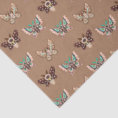 かわいいかわいいチビ（小さくかわいく書いた感じ）モスオンコーヒータン 薄葉紙 (詳細)