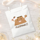 かわいいかわいいチョコレートプリン!!!! フェイバーバッグ (クリップ留めされた状態)