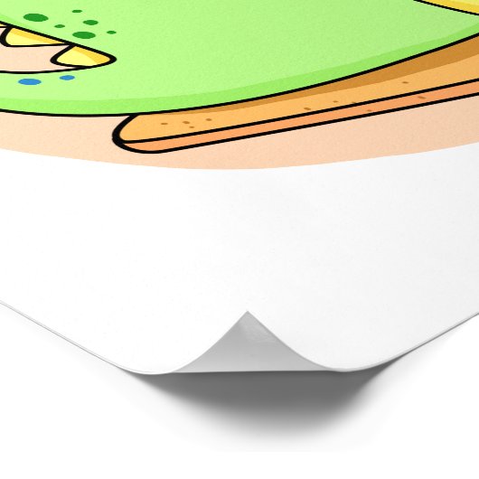 かわいいかわいいディノスモア ポスター (角)