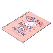 かわいいかわいいノート – Yesガール! ノートブック (左側)