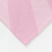 かわいいかわいいハッピーリトルサンシャインドールキッズピンク フリースブランケット (角)