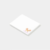 かわいいかわいいハムスターカスタム ポストイット (アングル)