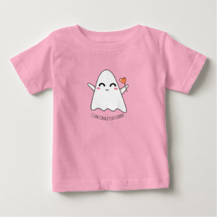 かわいいかわいいハロウィンキャンディーガールベビーTシャツ ベビーTシャツ