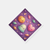 かわいいかわいいハロウィンナプキンス スタンダードカクテルナプキン (角)